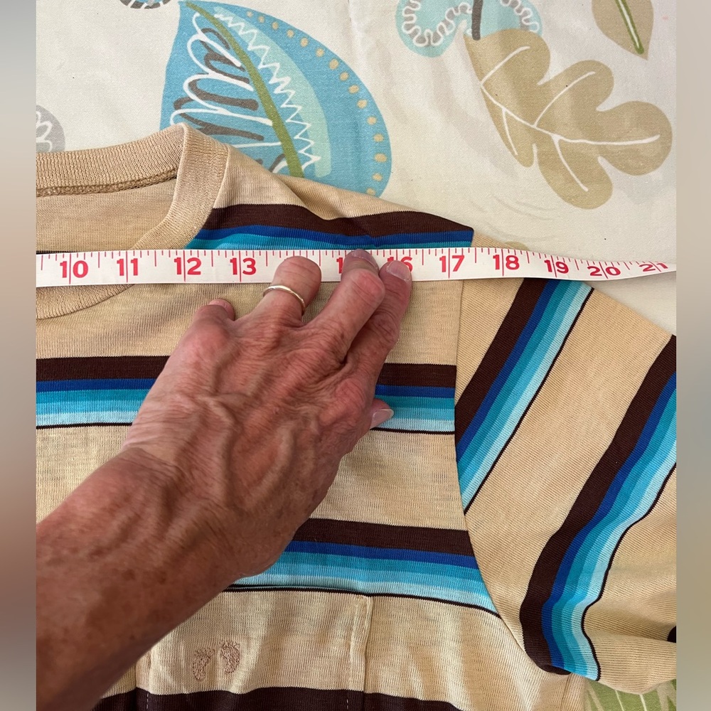 Vintage Hang Ten men’s tee size L. Hard to find pattern - Picture 10 of 13